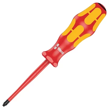 WERA 165 IS PZ VDE Szigetelt csavarhúzó vékony szárral PZ1x80mm
