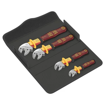 WERA 6004 JOKER VDE 4 Set 1 Szigetelt, állítható villáskulcs készlet 4 részes