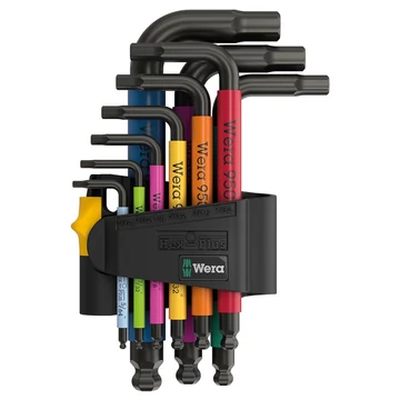 WERA 950/9 Imbuszkulcs készlet 9 részes (5/64&quot;-3/8&quot;)