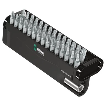 WERA BC 30 WOOD 2 SB Bitkészlet 30 részes (PH/PZ/TX)