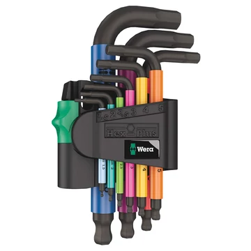 WERA 950/9 Imbuszkulcs készlet 9 részes (1,5-10mm)
