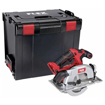 FLEX CS 62 18.0-EC Akkus körfűrész, L-BOXX (18V/165mm) (Akku és töltő nélkül!) (417.939)