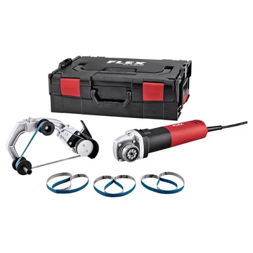 FLEX BRE 8-4 9 Csőcsiszoló szett TRINOXFLEX, L-BOXX (800W/50mm) (453.420)