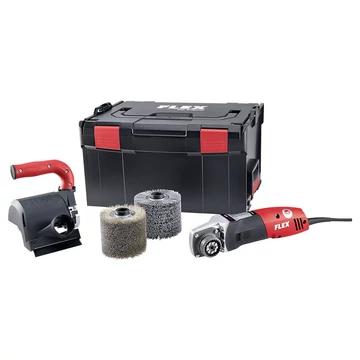 FLEX BBE 14-3 110 SET TRINOXFLEX Csiszológép (1400W/120mm) (461.504)