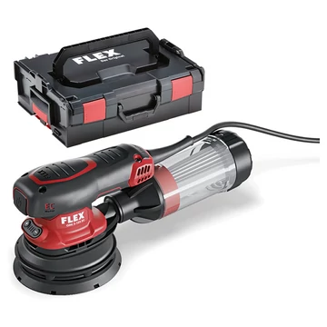 FLEX ORE 2-125 EC SET Excentercsiszoló sebességszabályozással, L-BOXX (260W/125mm) (468.886)