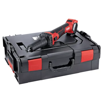 FLEX DGE 25 18.0-EC Akkus egyenescsiszoló, L-BOXX (18V) (Akku és töltő nélkül!) (518.972)