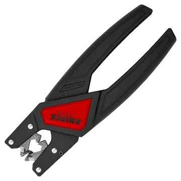 KNIPEX Automatikus szalagkábel-csupaszító fogó, 0,75-2,5mm2, 180mm (12 64 180)