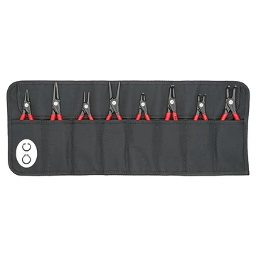 KNIPEX Seeger-gyűrű fogó készlet 8db-os (00 19 58 V02)