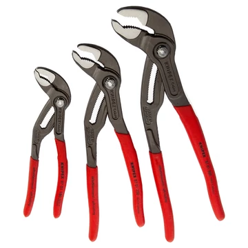 KNIPEX Cobra Vízpumpafogó készlet 180/250/300mm 3db-os (00 20 09 V02)
