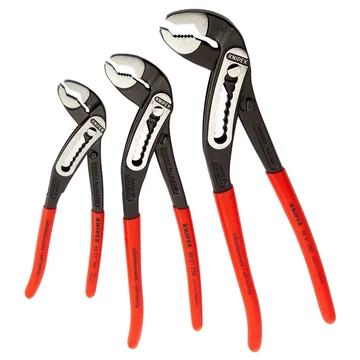 KNIPEX Vízpumpafogó készlet 180/250/300mm 3db-os (00 20 09 V03)
