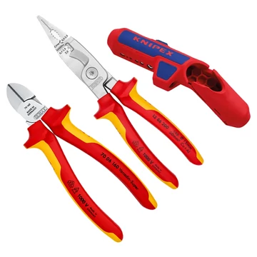 KNIPEX Szerszámkészlet 3db-os (00 31 30 BK V01)