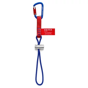 KNIPEX Adapterzsineg rögzített karabinerrel (00 50 13 T BK)