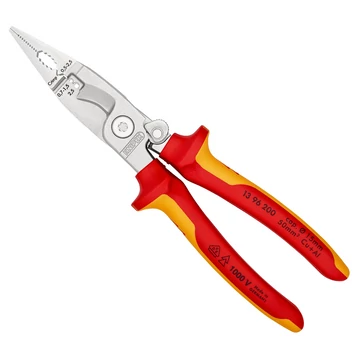 KNIPEX VDE Elektromos szerelőfogó 200mm (13 96 200)