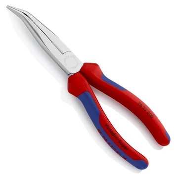 KNIPEX Telefon (rádió) fogó hajlított 200mm (26 25 200)