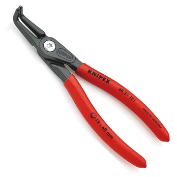 KNIPEX Seeger (zéger) fogó hajlított belső 165mm (48 21 J21)