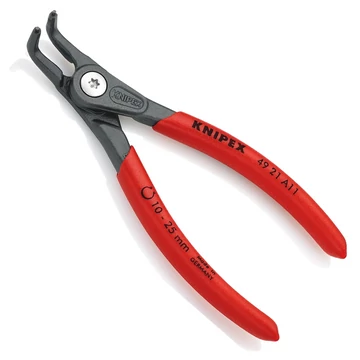 KNIPEX Seeger (zéger) fogó hajlított külső 130mm (49 21 A11)