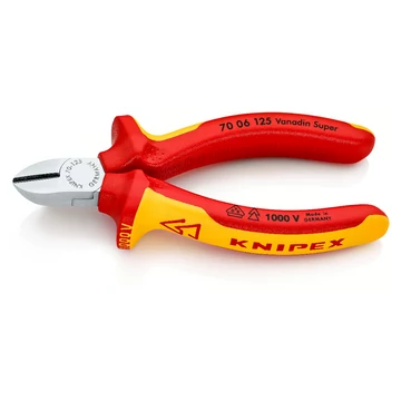 KNIPEX Oldalcsipőfogó 125mm (70 06 125)