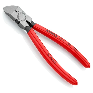 KNIPEX Oldalcsípőfogó műanyagokhoz, 160mm (72 11 160)