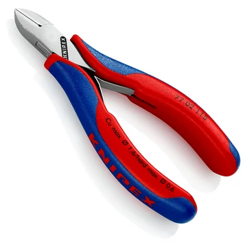 KNIPEX Műszerész oldalcsípőfogó polírozott 115mm (77 02 115)