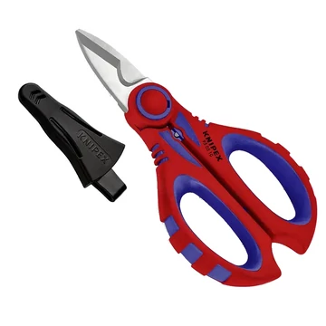 KNIPEX Villanyszerelő olló 160mm (95 05 10 SB)