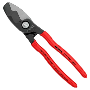 KNIPEX Kábelolló kettős vágóéllel 200mm (95 11 200)