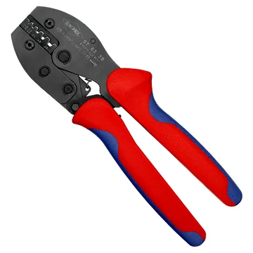 KNIPEX PreciForce Krimpelő fogó, barnított 220mm (97 52 38 SB)