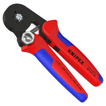 KNIPEX Érvéghüvelyfogó, önbeállító 180mm (97 53 14) (97 53 14 SB)