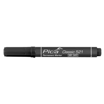 PICA CLASSIC Vágotthegyű jelölőfilc 2-6mm (Fekete) (521/46)