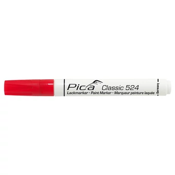 PICA CLASSIC Kerekhegyű, festék jelölőfilc 2-4mm (Piros) (524/40)