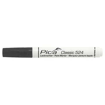 PICA CLASSIC Kerekhegyű, festék jelölőfilc 2-4mm (Fekete) (524/46)