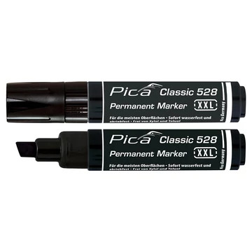 PICA CLASSIC XXL Kerekhegyű, festék jelölőfilc 4-12mm (Fekete) (528/46)