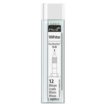 PICA FINE DRY Jelölőmarker betét 0,9x60mm 12db (Fehér) (7032)
