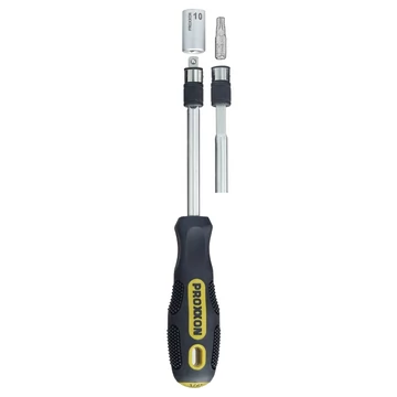 PROXXON Kombinált csavarhúzó dugókulcshoz/bithez 1/4&quot;, 220mm