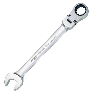 PROXXON Micro-Combispeeder Racsnis csillag-villáskulcs hajlítható fejjel, 22mm