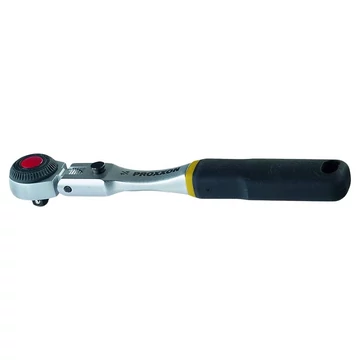 PROXXON 1/4&quot; Racsnis hajtókar 90°-ban dönthető fejjel, 52fog
