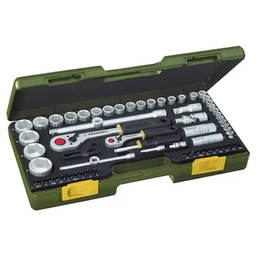 PROXXON Dugókulcs készlet 1/4&quot;,1/2&quot;, 4-34mm, 65db-os