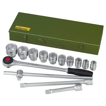 PROXXON Dugókulcs készlet 3/4&quot;, 22-50mm, 14db-os