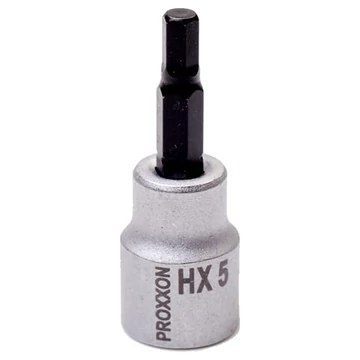 PROXXON HEX Dugókulcs bitfejjel 3/8&quot;, HX5x50mm