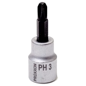 PROXXON Dugókulcs bitfejjel 3/8&quot;, PH3x50mm
