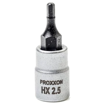 PROXXON Dugókulcs bitfejjel 1/4&quot;, HX2,5x33mm