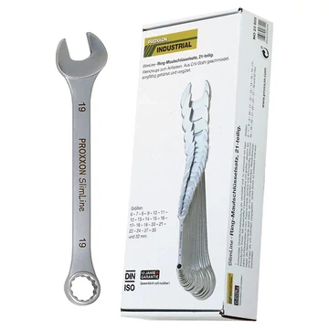 PROXXON SlimLine Csillag-villáskulcs készlet 6-32mm, 21db-os