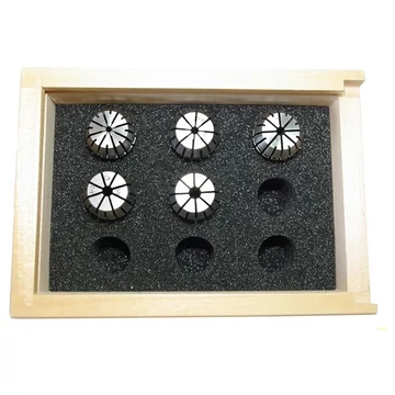 PROXXON ER 20 típusú befogópatronkészlet FF 500/BL-hez, 2,4-5mm, 5db-os