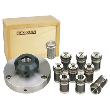 PROXXON Befogótokmány rendszer + befogópatron készlet 10db-os PD400-hoz