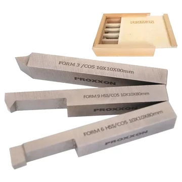 PROXXON HSS Kés készlet PD 400-hoz 10x10x80mm, 3db-os