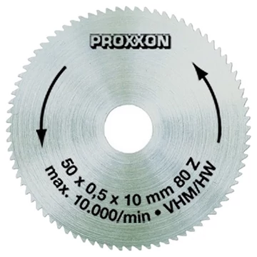 PROXXON Vágókorong T100, 50x0,5x10mm