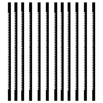 PROXXON Fűrészlap lágyacélhoz, normál fogazat, T36, 130x0,85x0,4mm (12db/csomag)