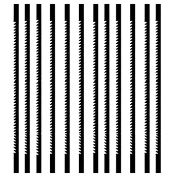 PROXXON Fűrészlap lágyacélhoz, finom fogazat, T41, 130x0,75x0,36mm (12db/csomag)