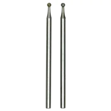 PROXXON Gyémánt csiszolótüske, gömb alakú, 1,8x2,35mm (2db/csomag)