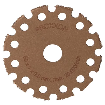 PROXXON Vágótárcsa, wolfram-karbid, 50x1x9,6mm
