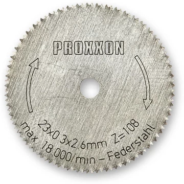 PROXXON Csere vágótárcsa MIC MICRO mini sarokcsiszolóhoz 23x0,3x2,6mm